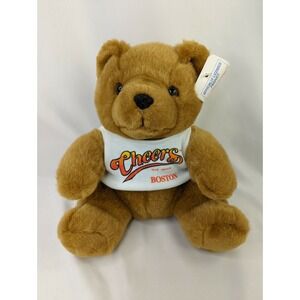 Cheers Boston Bear Plush T Shirt Paramount 1999 Stuffed Animal Toy